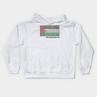 Free Palestine Kids Hoodie